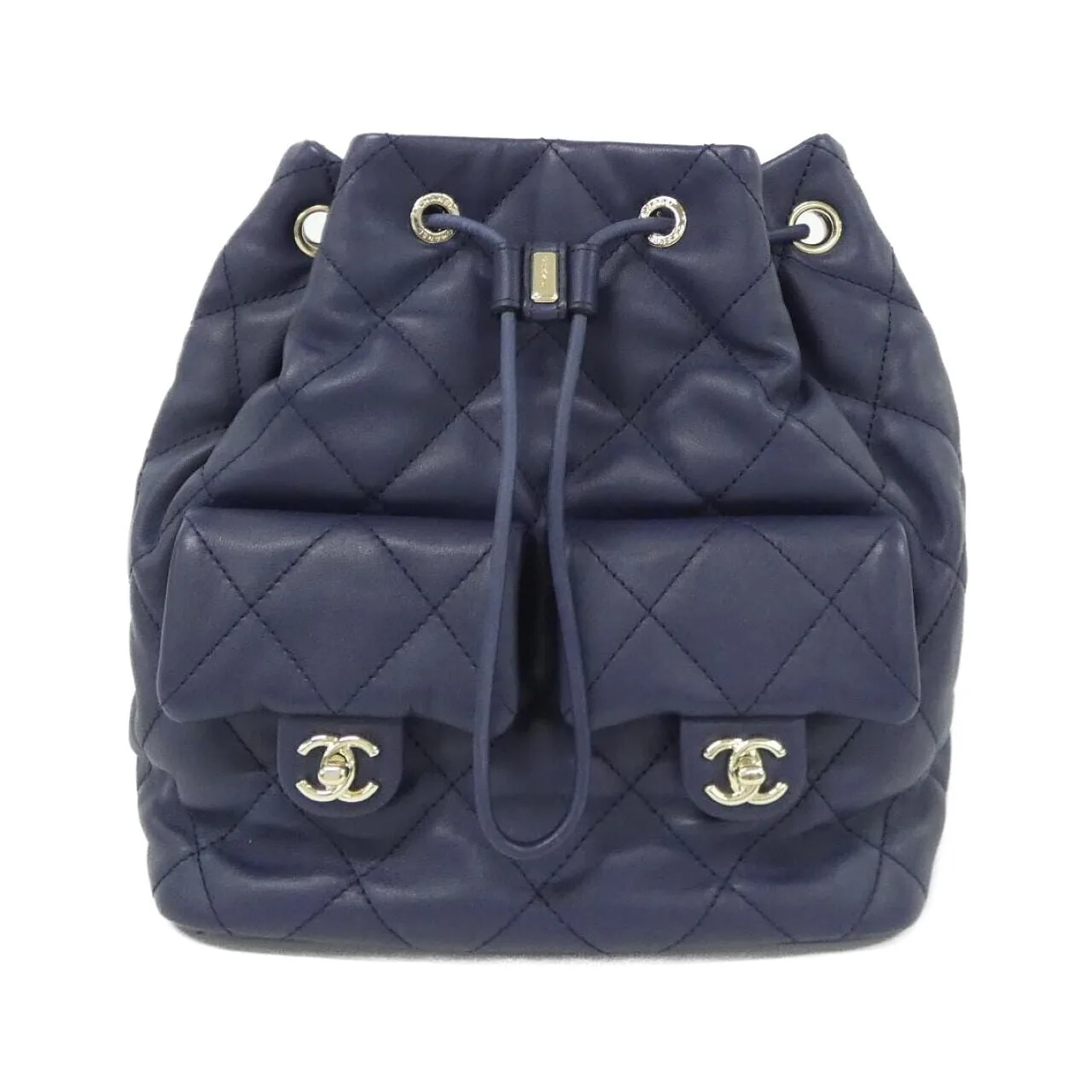 CHANEL AS4342 Backpack Navy