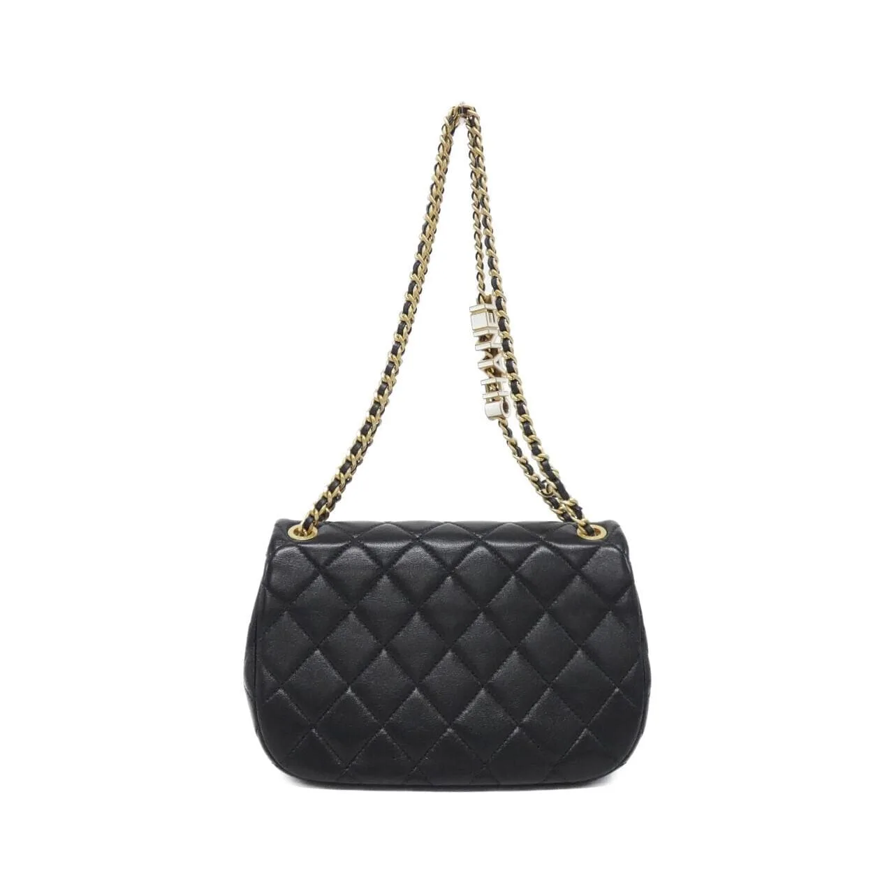 CHANEL AS4740 Shoulder Lambskin 黑色 羊皮 中古品A - 縮圖 2
