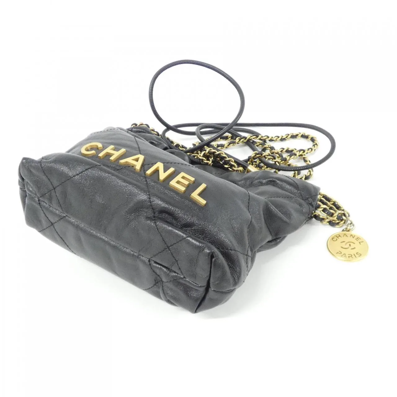 CHANEL Chanel 22 AS3980 Handbag 黑色 中古品A - 縮圖 3