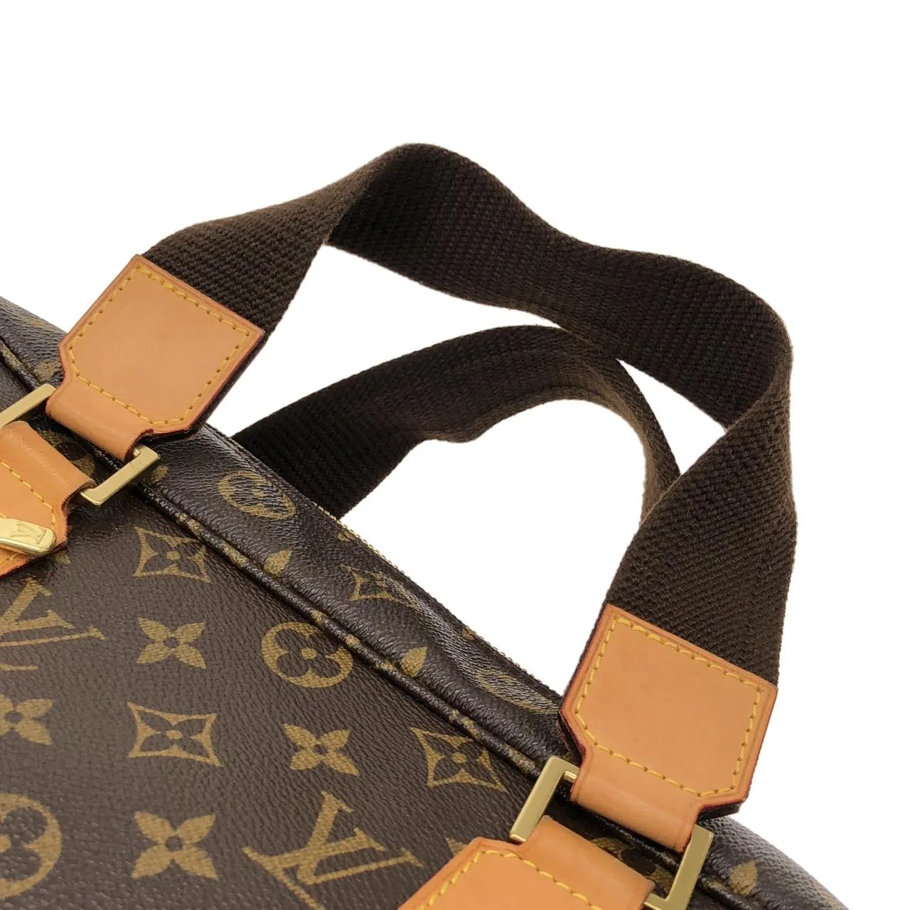 LOUIS VUITTON M40043 Handbag Monogram 黑色 Monogram 中古品A - 縮圖 5