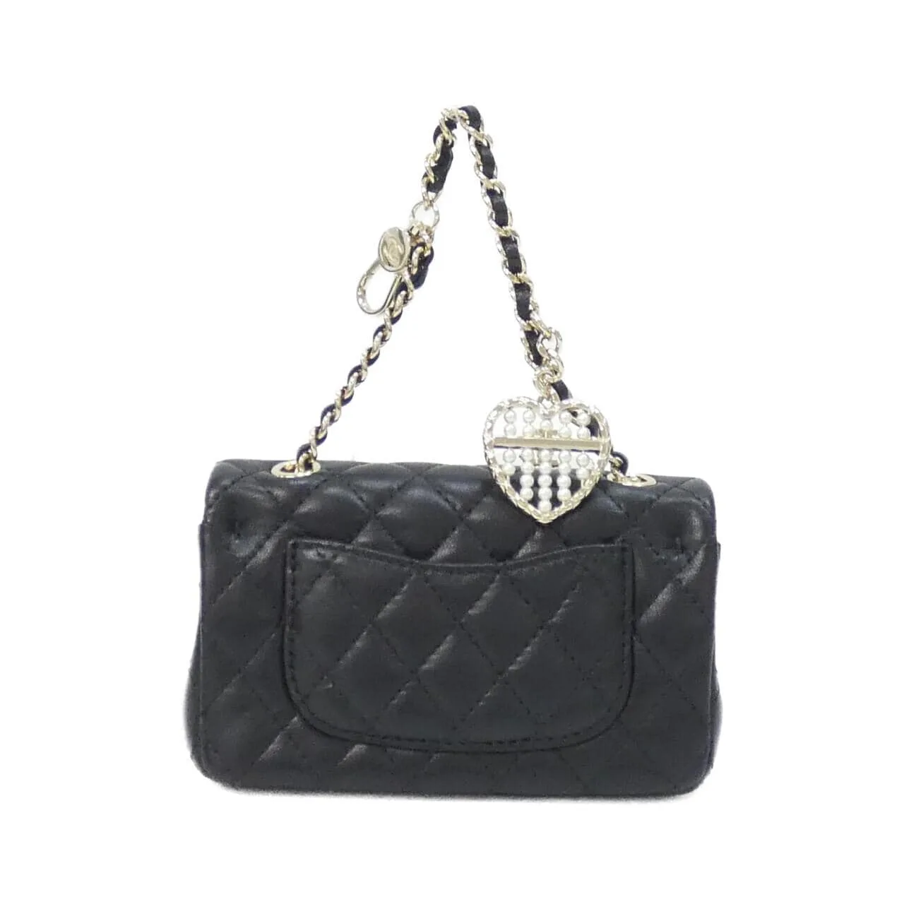 CHANEL AP4760 Key Case Lambskin Black Lambskin Rank A - Thumbnail 2