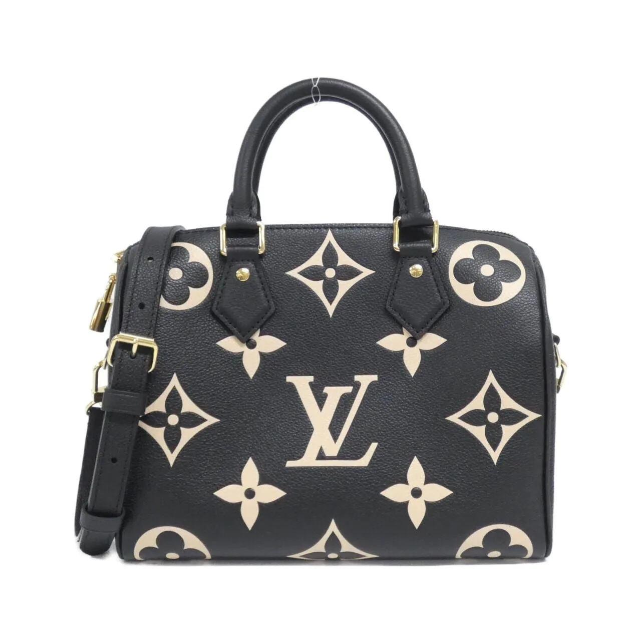 LOUIS VUITTON Speedy M58947 Boston Monogram Black