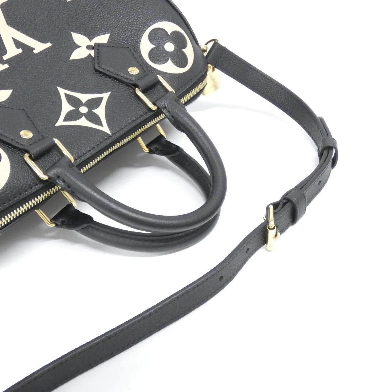 LOUIS VUITTON Speedy M58947 Boston Monogram 黑色 Monogram 中古品A - 縮圖 6