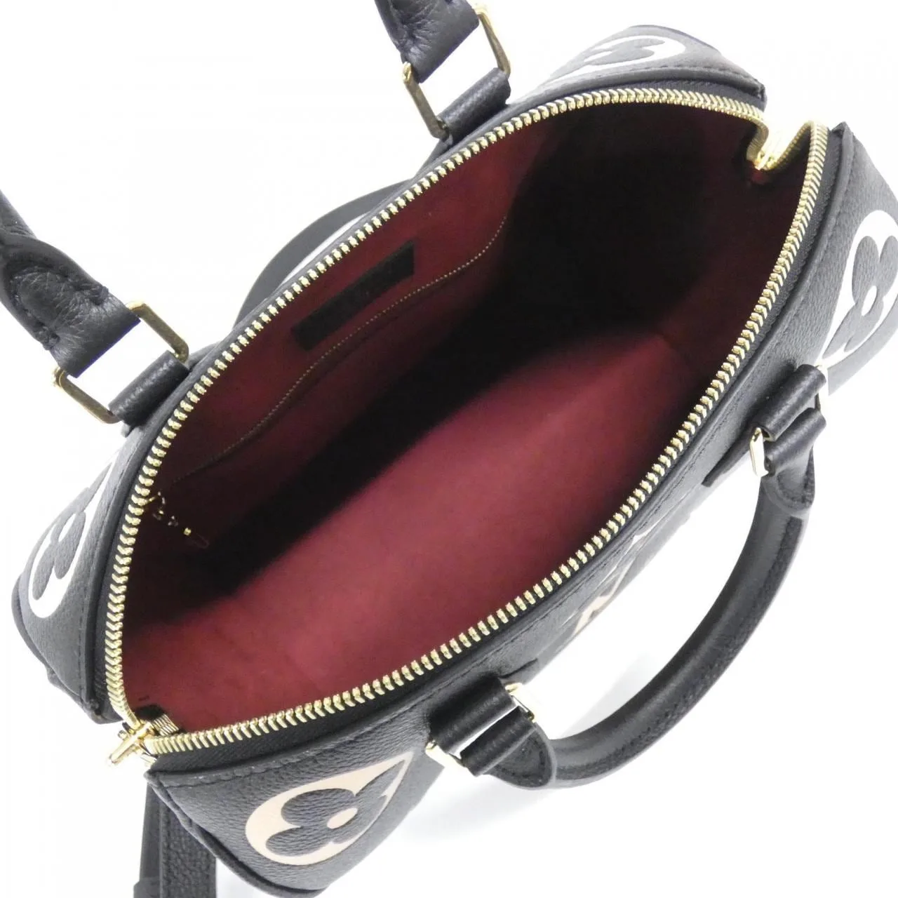 LOUIS VUITTON Speedy M58947 Boston Monogram 黑色 Monogram 中古品A - 縮圖 7