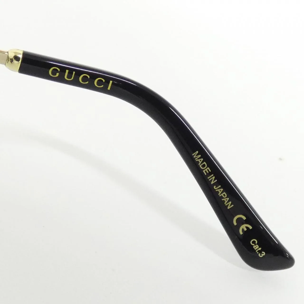 GUCCI GG0077SK Sunglasses 黑色 中古品A - 縮圖 5