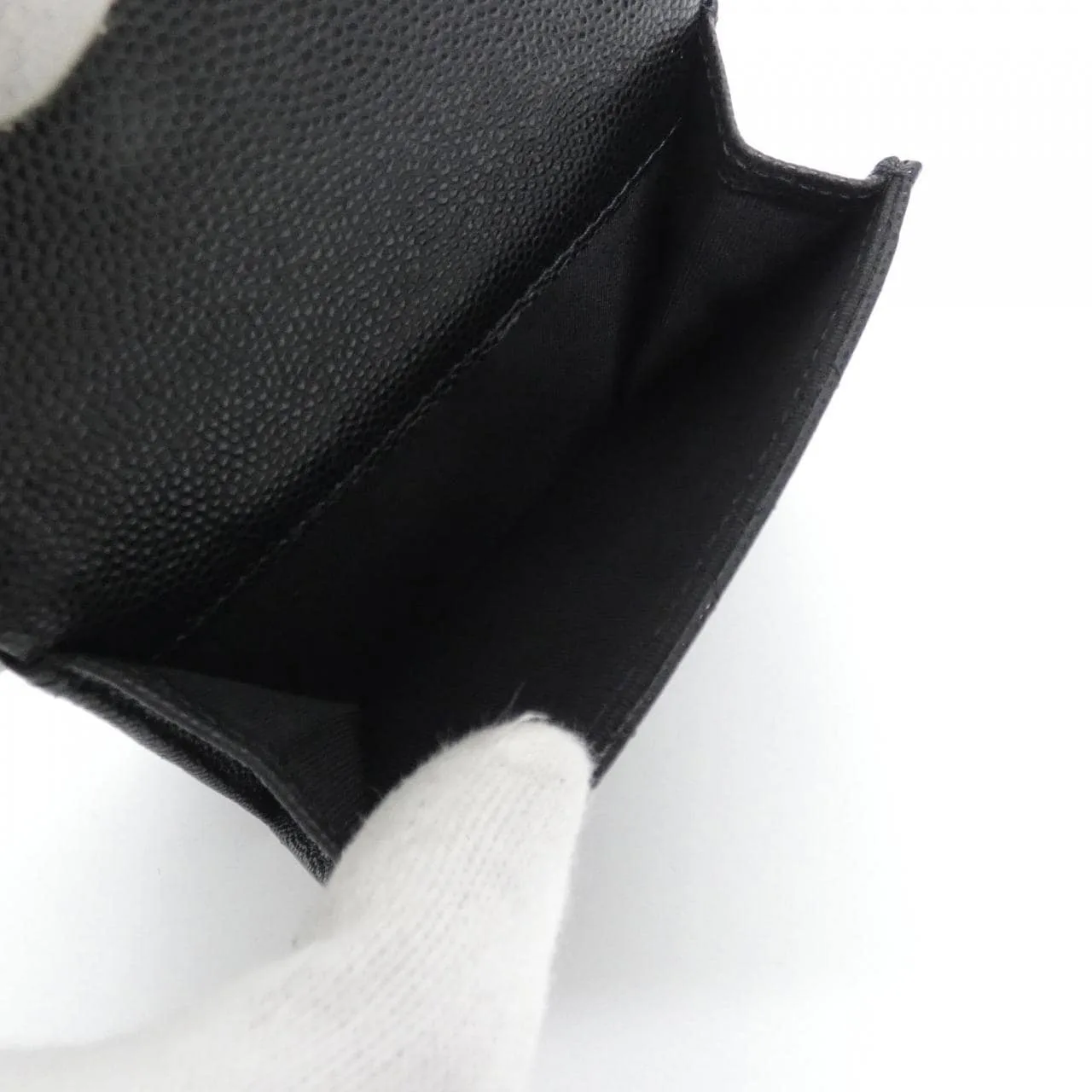 CHANEL Timeless Classic AP0230 Wallet Grained Calfskin Black Grained Calfskin Rank A - Thumbnail 8