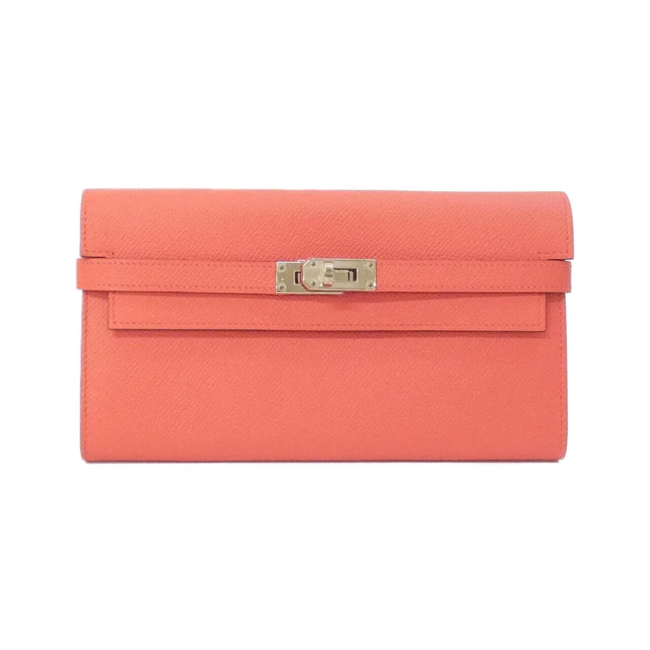 HERMES Kelly 051300CK Wallet Epsom Black
