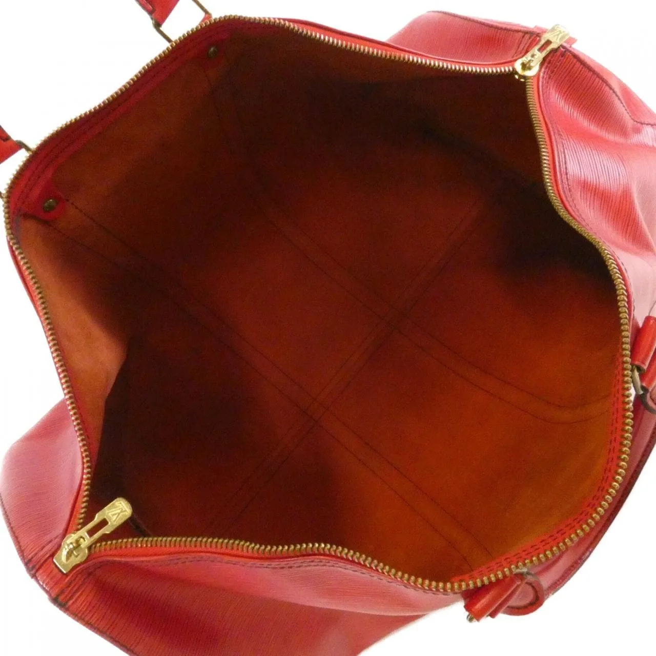 LOUIS VUITTON Keepall M42957 Boston Epi 紅色 Epi 中古品B - 縮圖 9