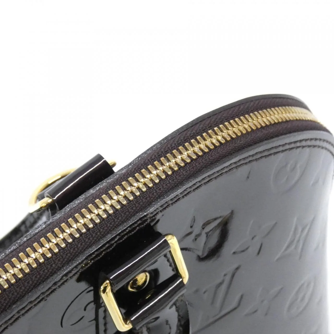 LOUIS VUITTON Alma M90024 Handbag Vernis Black Vernis Rank A - Thumbnail 6