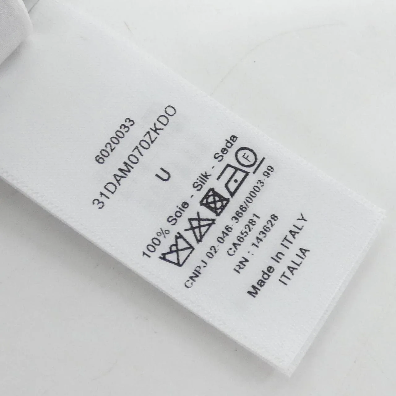 DIOR 31DAM070ZKDO Scarf 黑色 中古品A - 縮圖 3