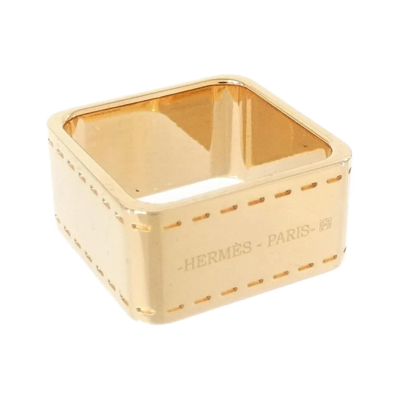 HERMES 601469S Scarf 金色 中古品A - 縮圖 2