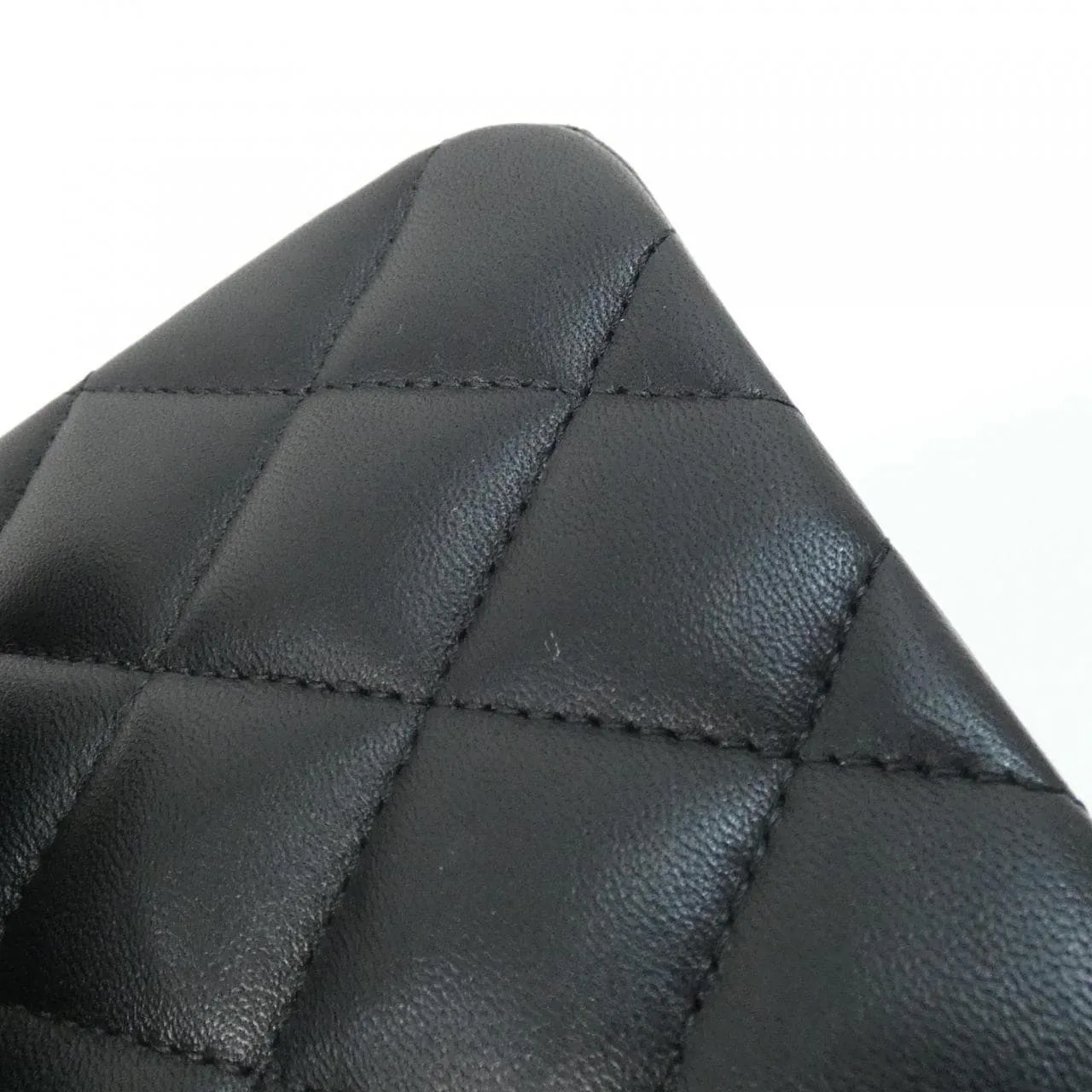 CHANEL Matelasse 1113 Shoulder Lambskin 黑色 羊皮 中古品A - 縮圖 6