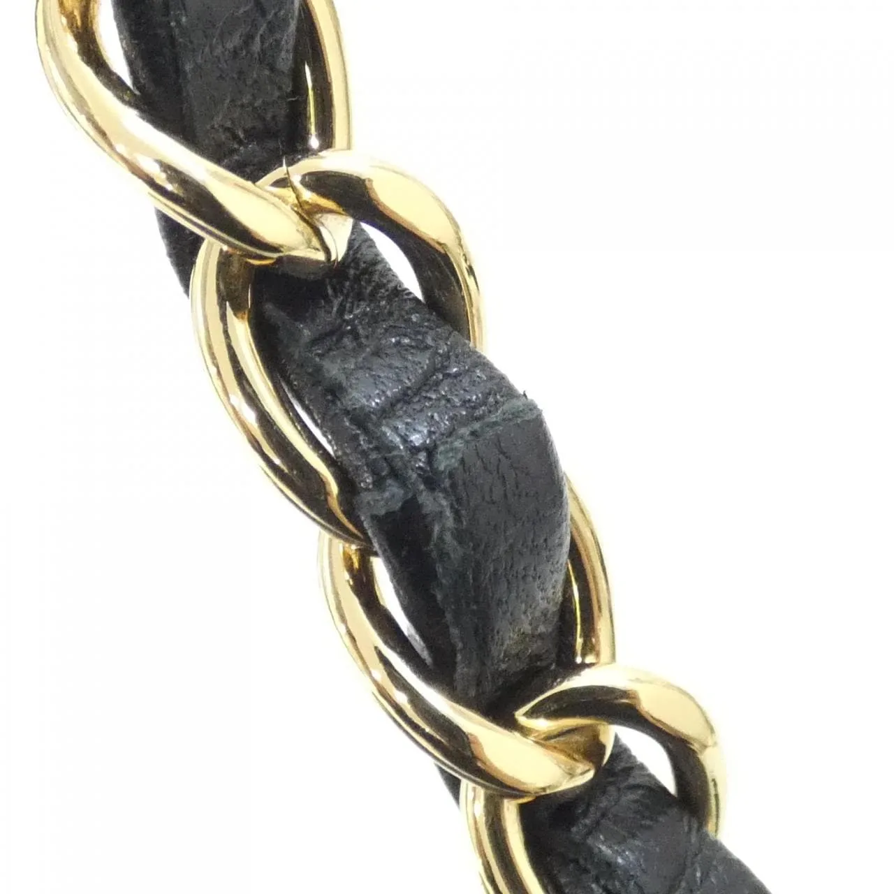 CHANEL Matelasse 1113 Shoulder Lambskin 黑色 羊皮 中古品A - 縮圖 8