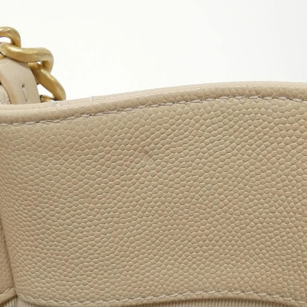 CHANEL AS5417 Handbag Grained Calfskin Beige Grained Calfskin Rank A - Thumbnail 7