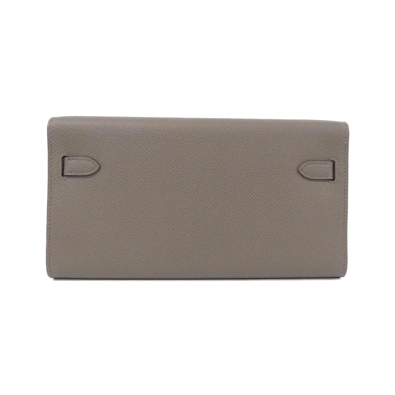 HERMES Kelly 080253CK Wallet Epsom Black Epsom Leather Rank A - Thumbnail 2