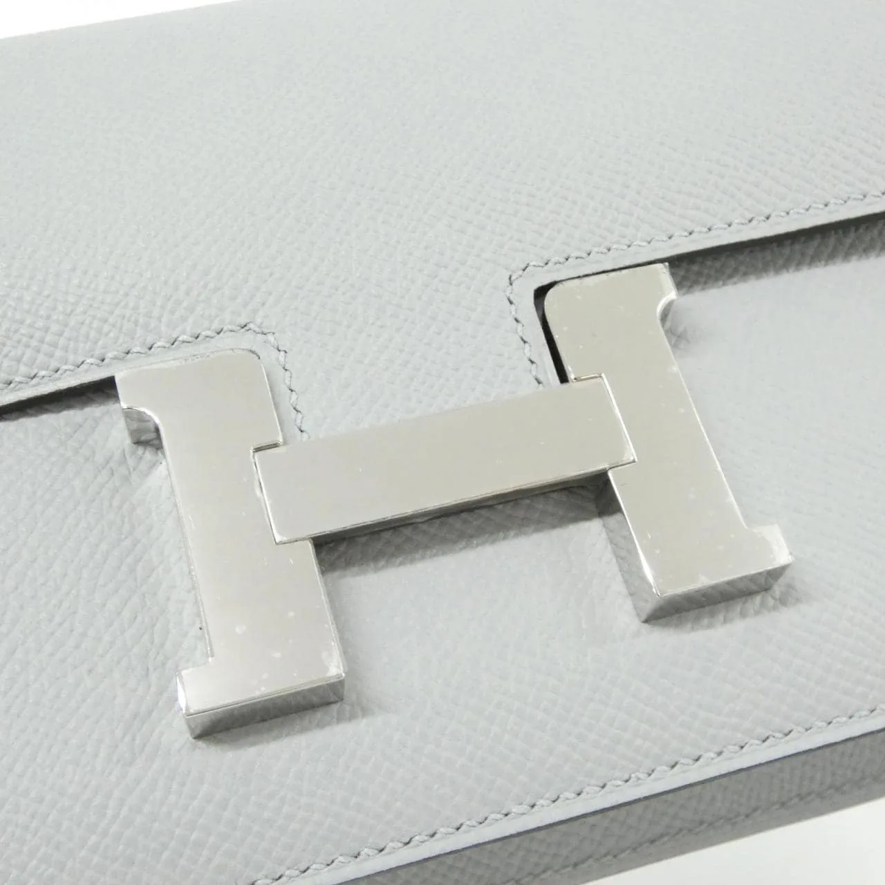 HERMES Constance 085425CK Shoulder Epsom Blue Epsom Leather Unused - Thumbnail 4