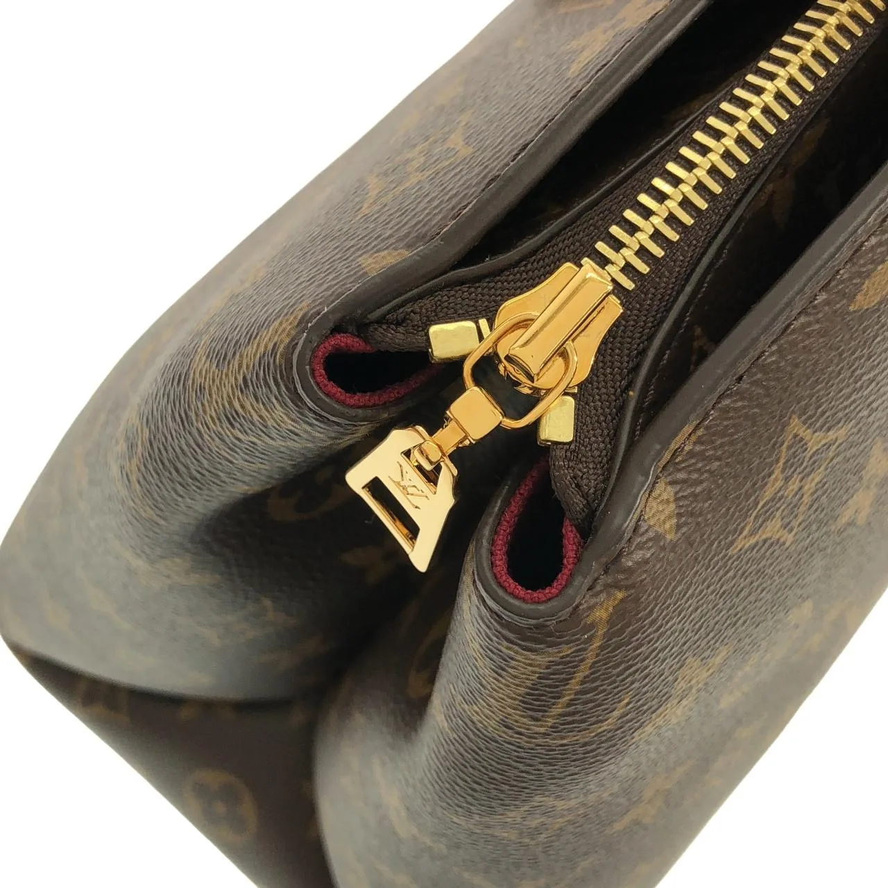 LOUIS VUITTON M45898 Handbag Monogram 黑色 Monogram 中古品A - 縮圖 4