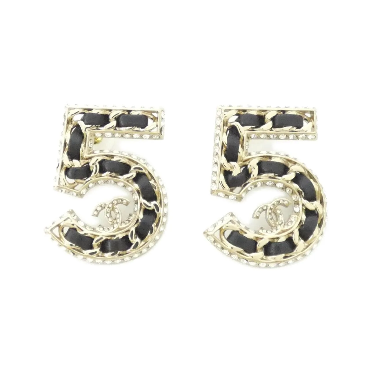 CHANEL ABA340 Accessories Lambskin Black