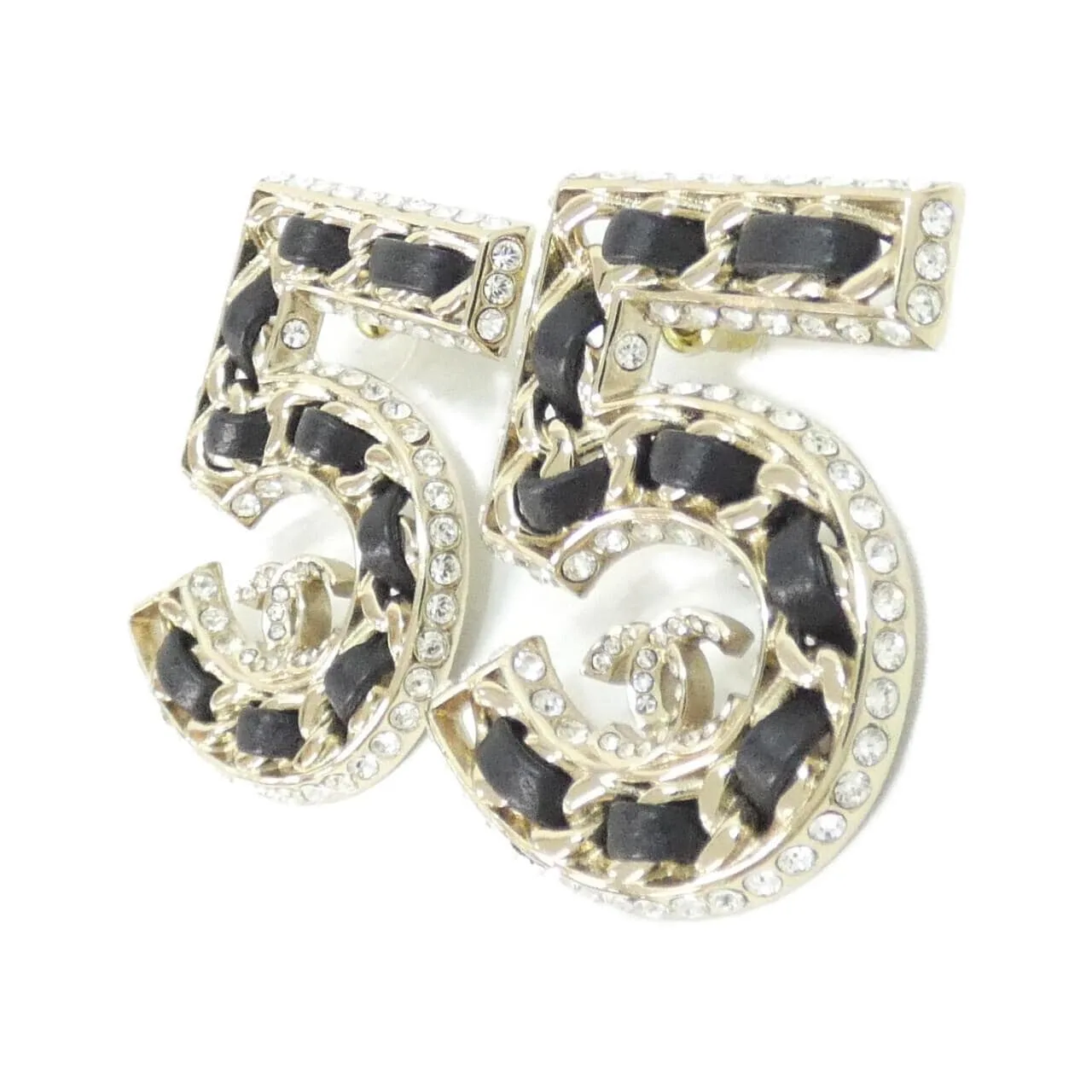 CHANEL ABA340 Accessories Lambskin 黑色 羊皮 中古品A - 縮圖 2