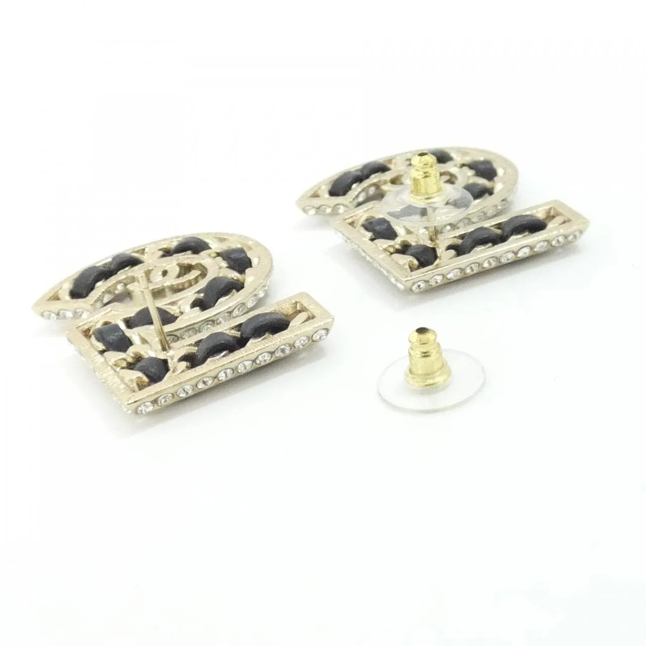 CHANEL ABA340 Accessories Lambskin 黑色 羊皮 中古品A - 縮圖 4
