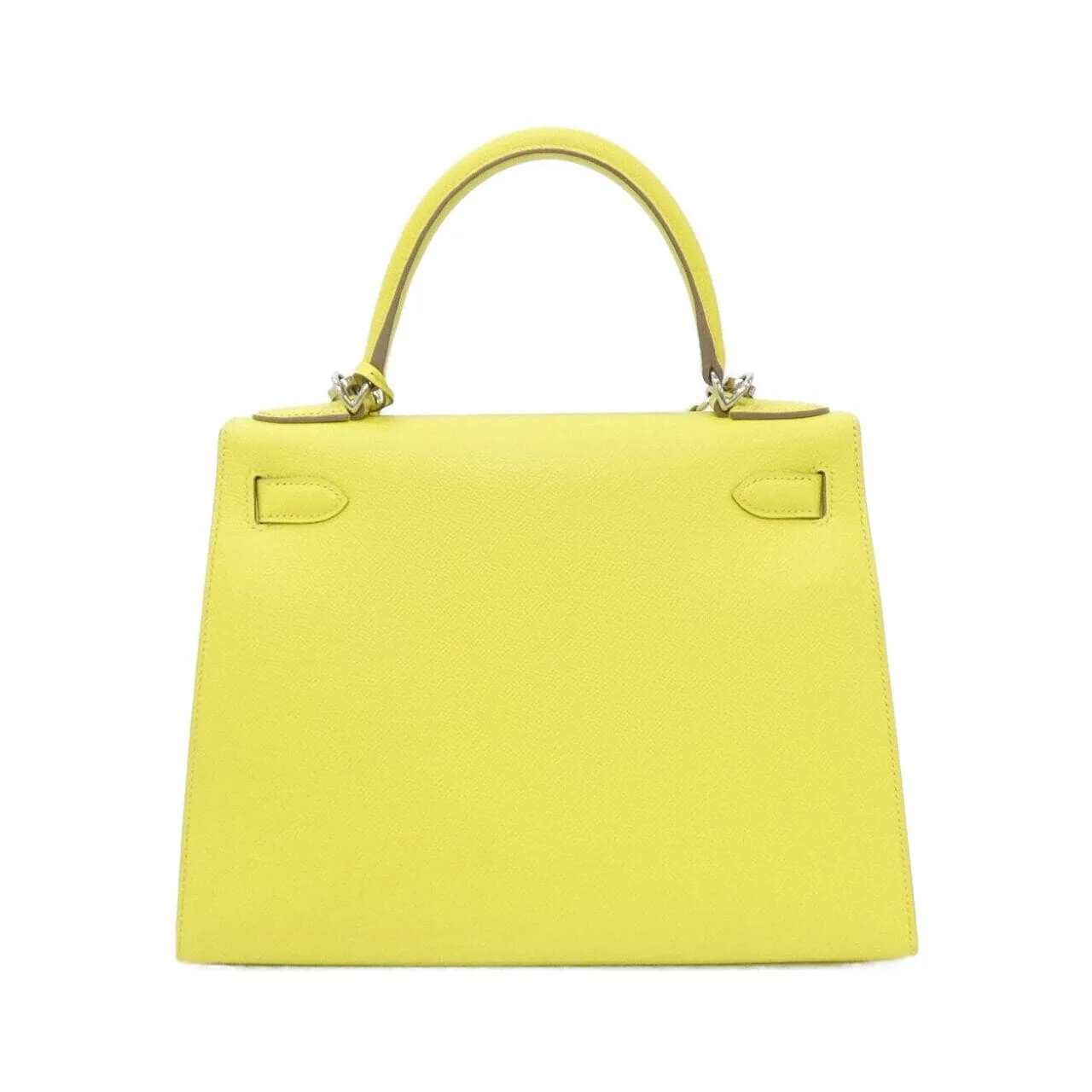 HERMES Kelly 042319CK Handbag Epsom Black Epsom Leather Rank A - Thumbnail 2