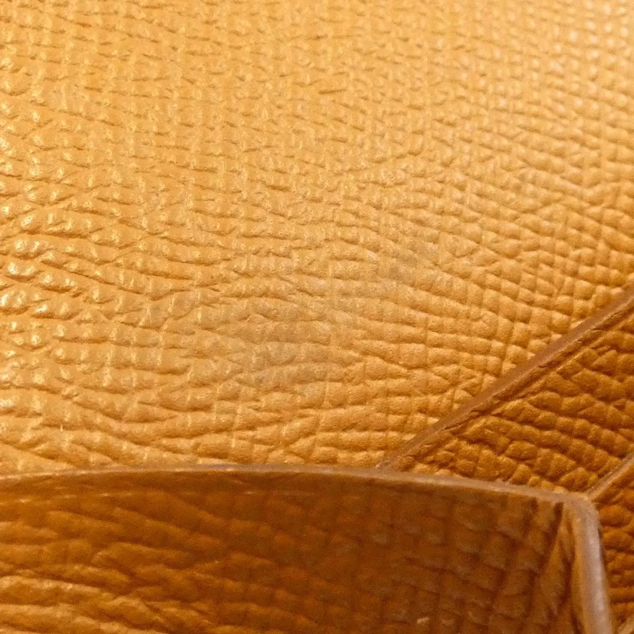 HERMES Kelly 051300CK Wallet Epsom Gold Epsom Leather Rank B - Thumbnail 10