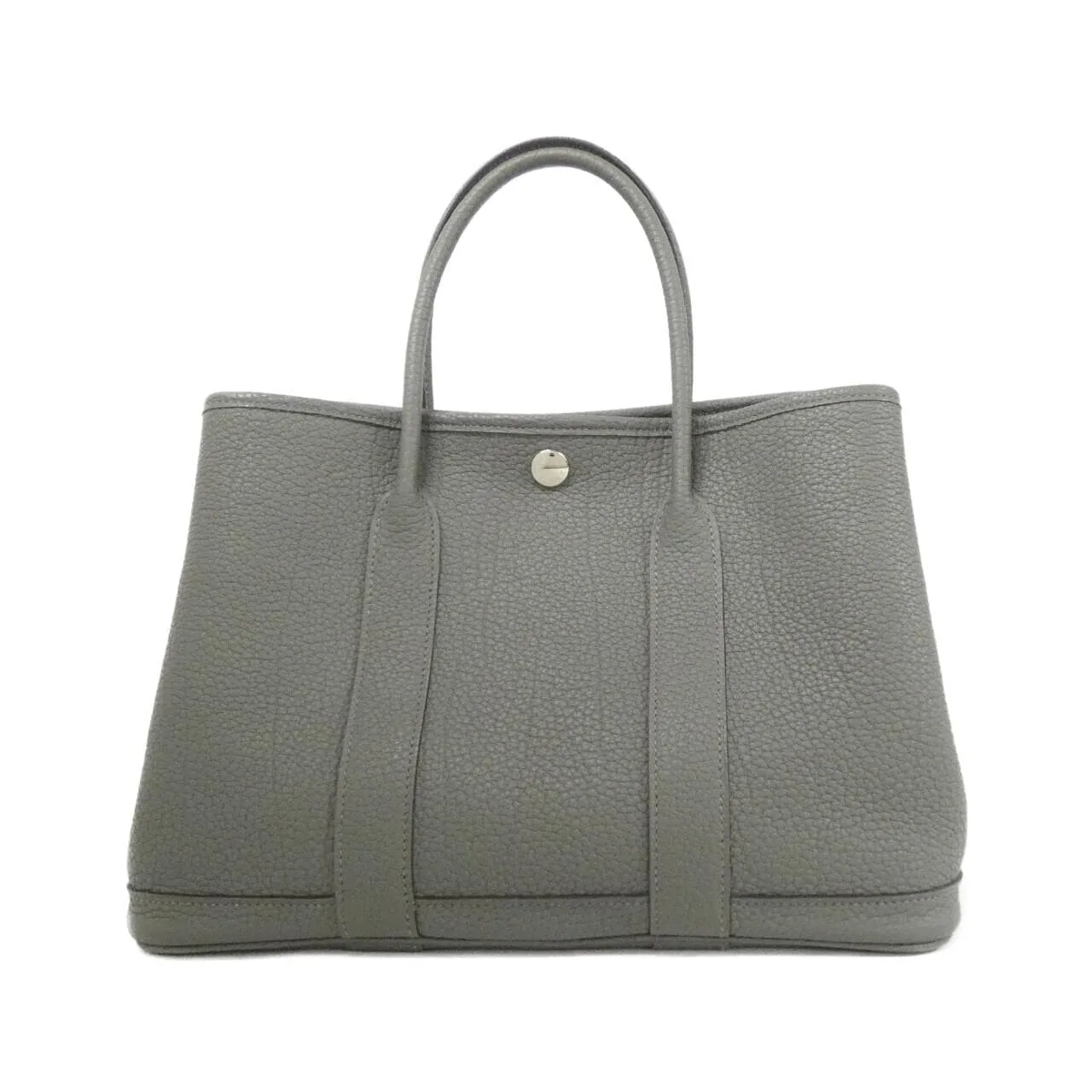 HERMES Garden Party 051568CK Tote Black