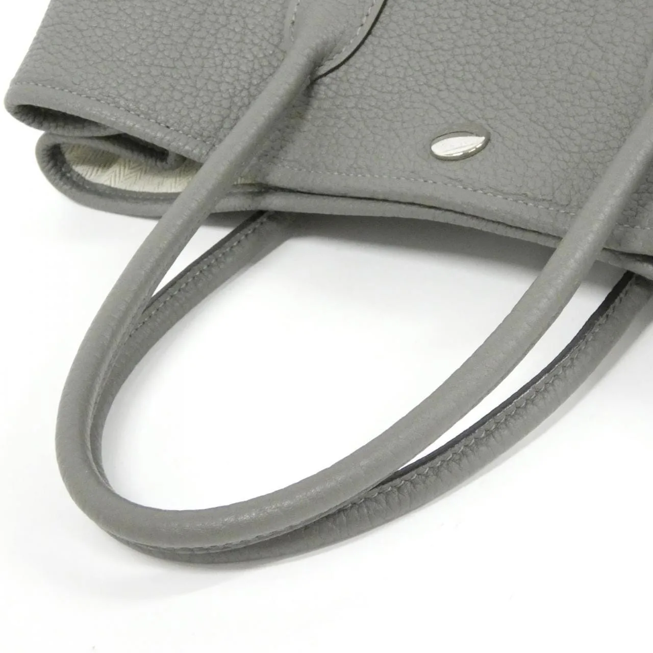 HERMES Garden Party 051568CK Tote 黑色 中古品A - 縮圖 8