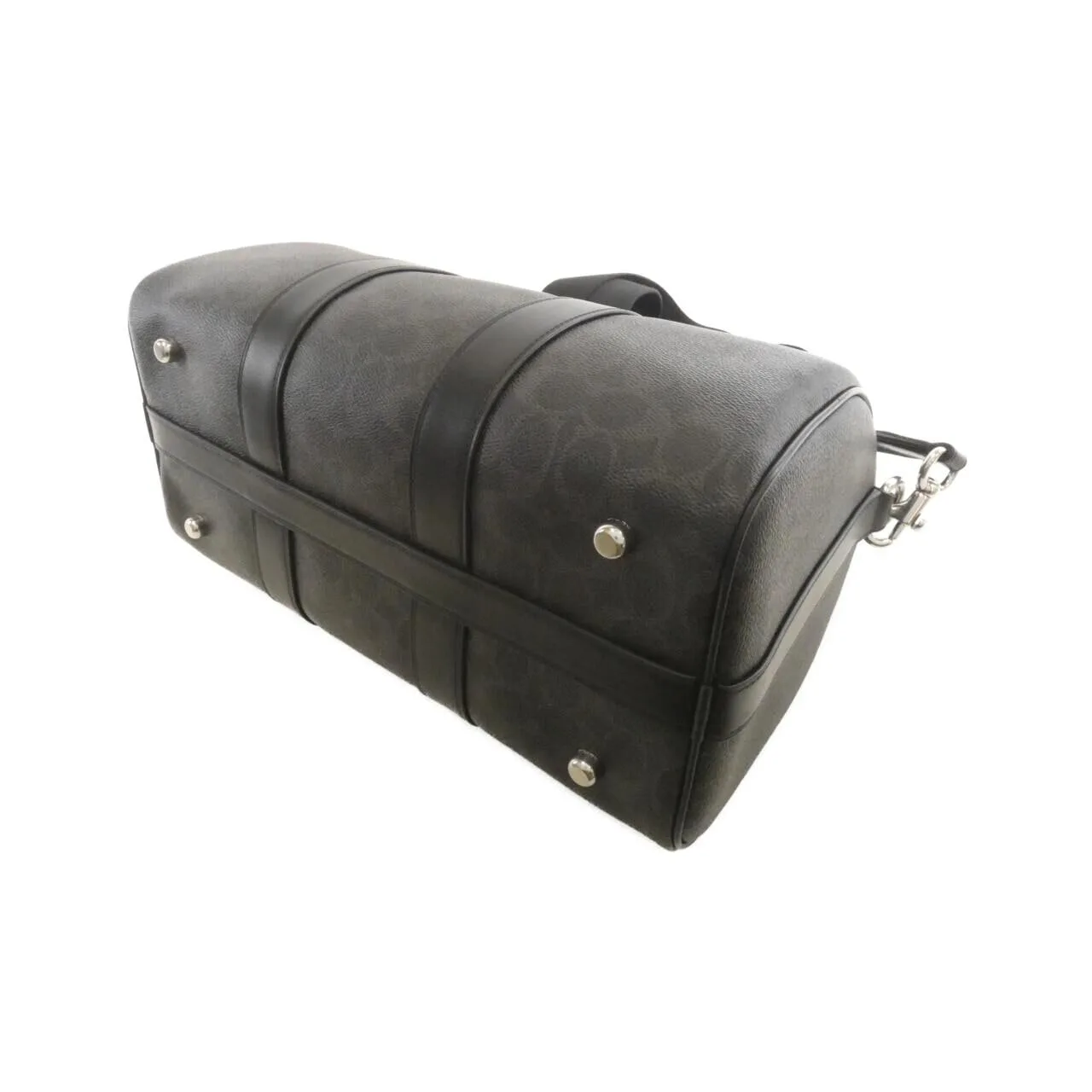 COACH CCD92 Boston Canvas 黑色 帆布 中古品A - 縮圖 2