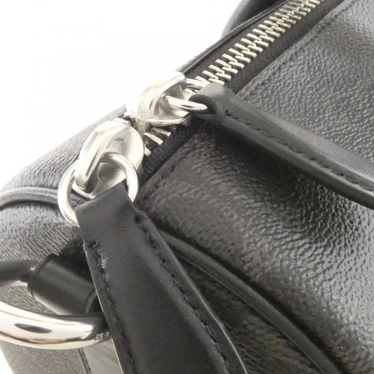 COACH CCD92 Boston Canvas 黑色 帆布 中古品A - 縮圖 3