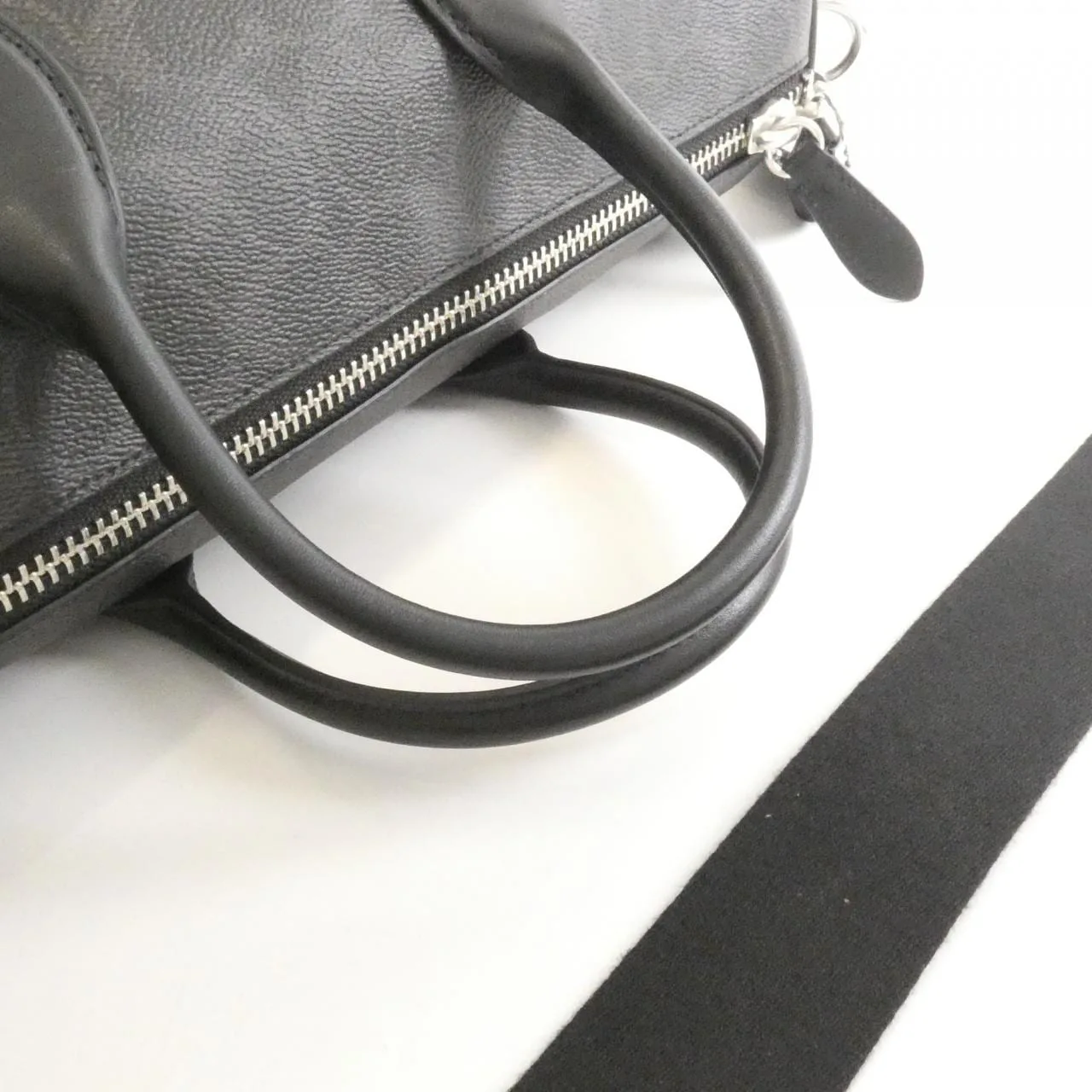 COACH CCD92 Boston Canvas 黑色 帆布 中古品A - 縮圖 4