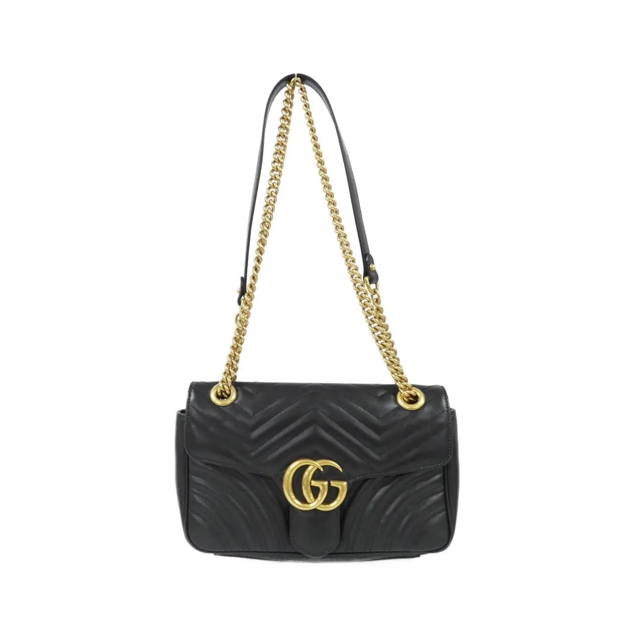 GUCCI Marmont 443497 DTDIT Shoulder Leather