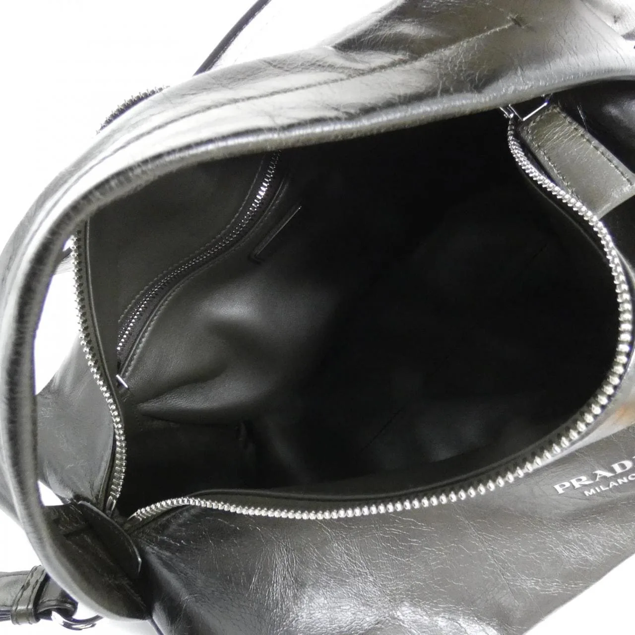 PRADA 2VH194 肩背包 黑色 中古品A - 縮圖 10