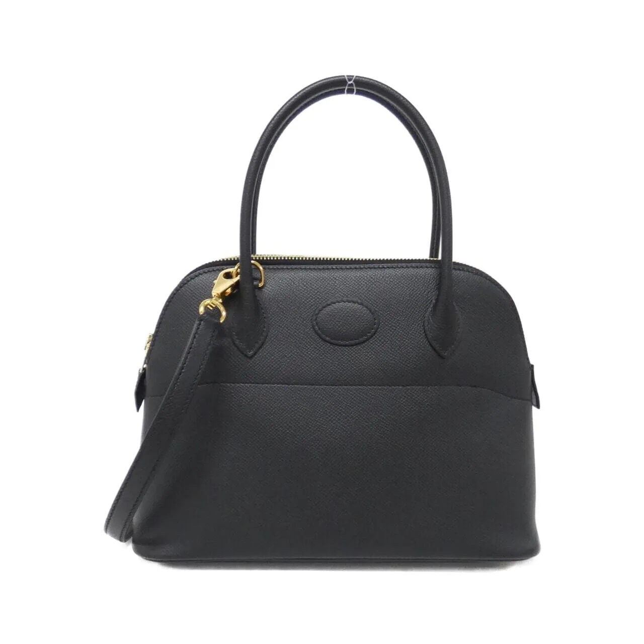 HERMES Bolide 049431CC Handbag Epsom Black