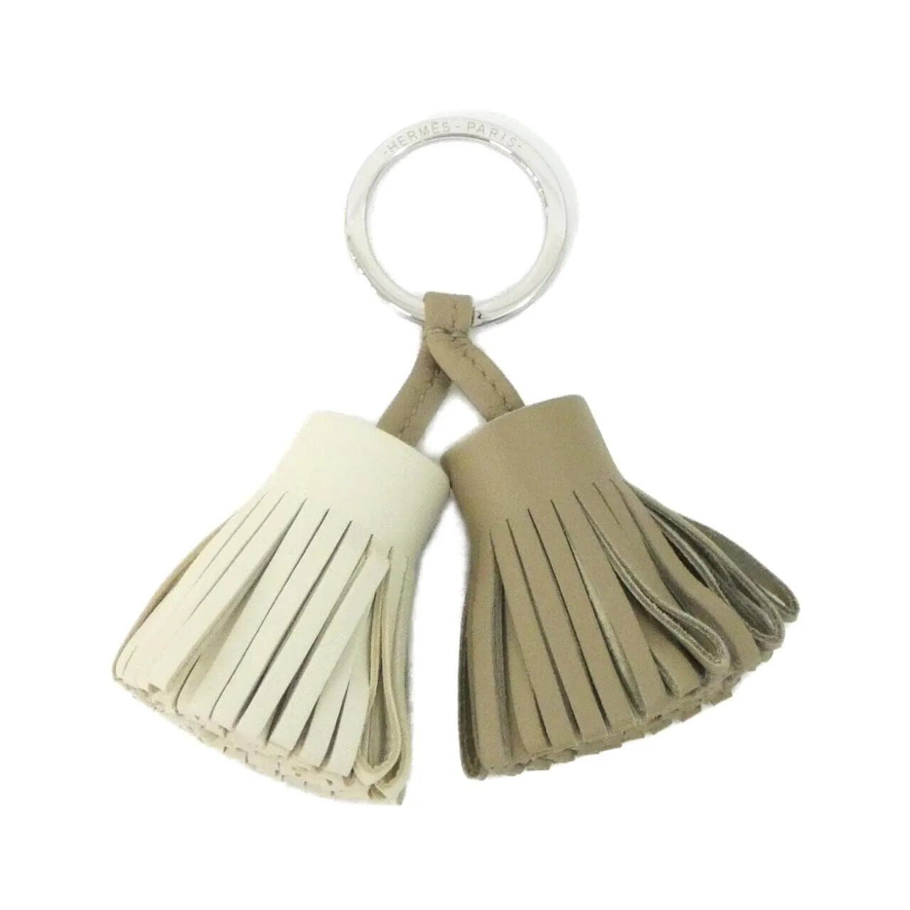 HERMES 077895CJ Key Case Beige