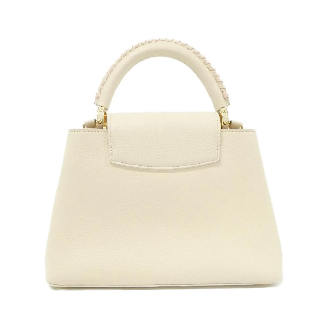 LOUIS VUITTON Capucines M21127 手提包 米色 中古品A - 縮圖 2
