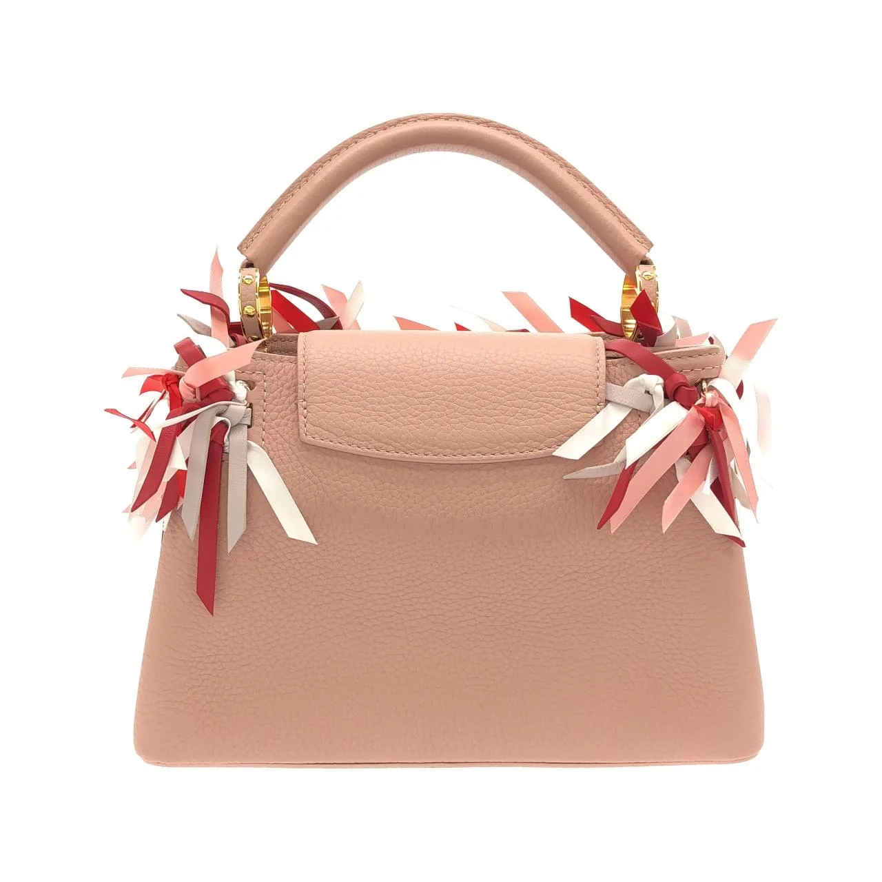 LOUIS VUITTON Capucines Handbag 黑色 中古品A - 縮圖 2