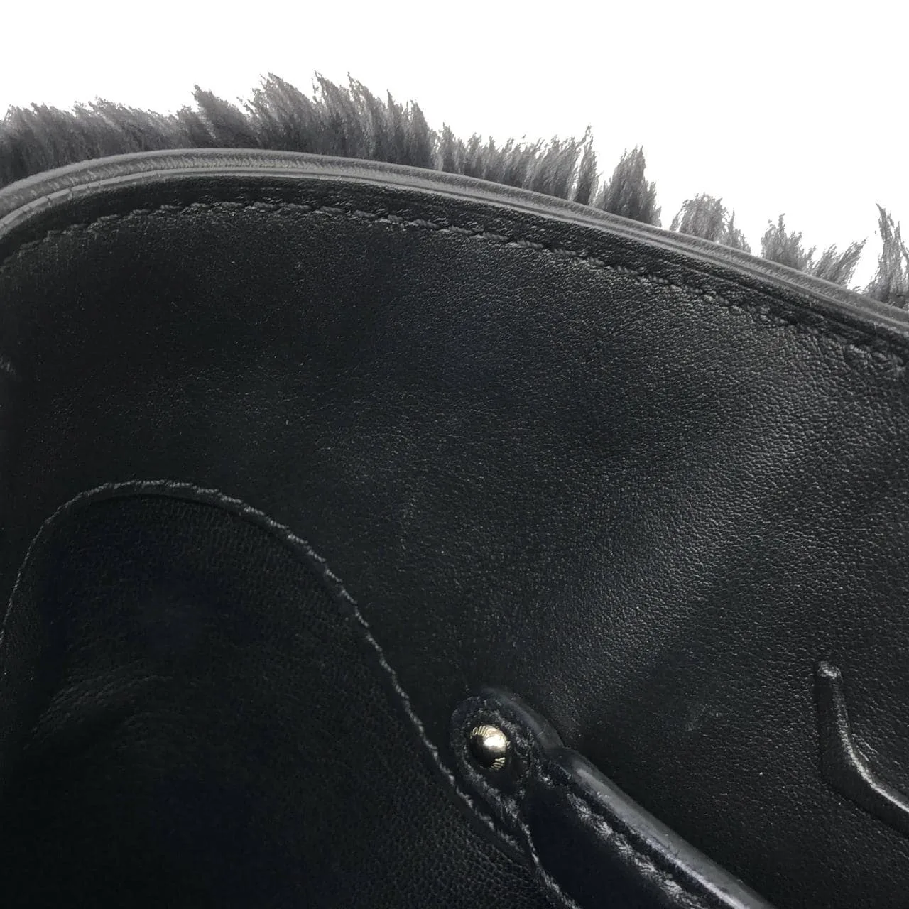 LOUIS VUITTON Capucines N93940 Handbag 黑色 中古品A - 縮圖 9