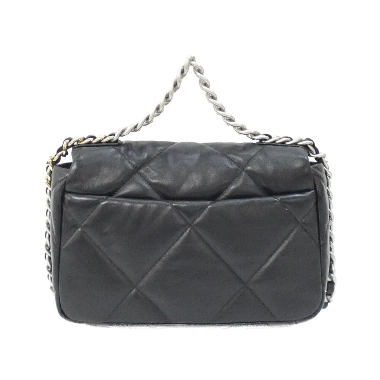 CHANEL Chanel 19 AS1160 Shoulder Lambskin 黑色 羊皮 中古品A - 縮圖 2