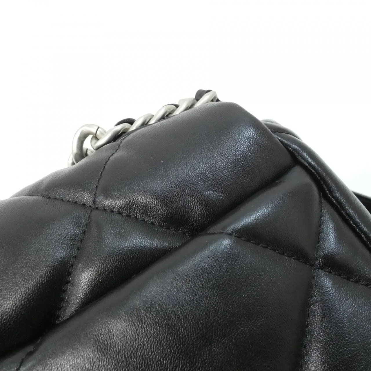 CHANEL Chanel 19 AS1160 Shoulder Lambskin 黑色 羊皮 中古品A - 縮圖 7