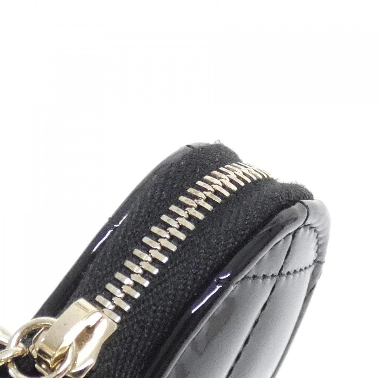 CHANEL Chanel 19 AP3296 散紙包 漆皮 黑色 漆皮 中古品A - 縮圖 4
