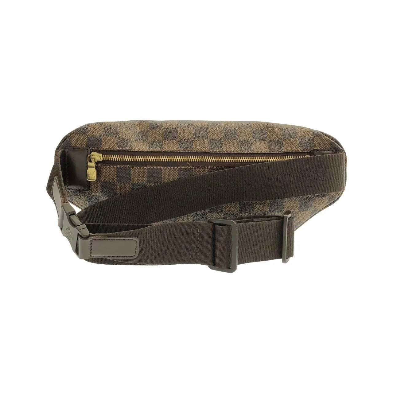 LOUIS VUITTON Bum Bag N51172 肩背包 Damier 黑色 Damier 中古品A - 縮圖 2