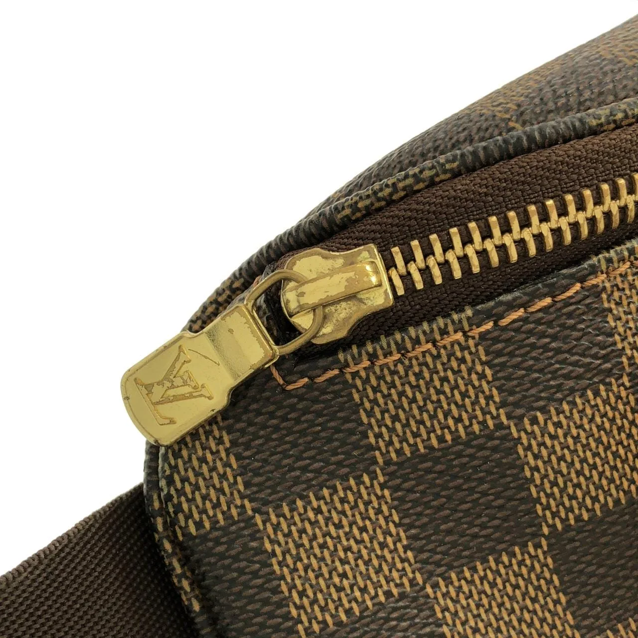 LOUIS VUITTON Bum Bag N51172 肩背包 Damier 黑色 Damier 中古品A - 縮圖 5