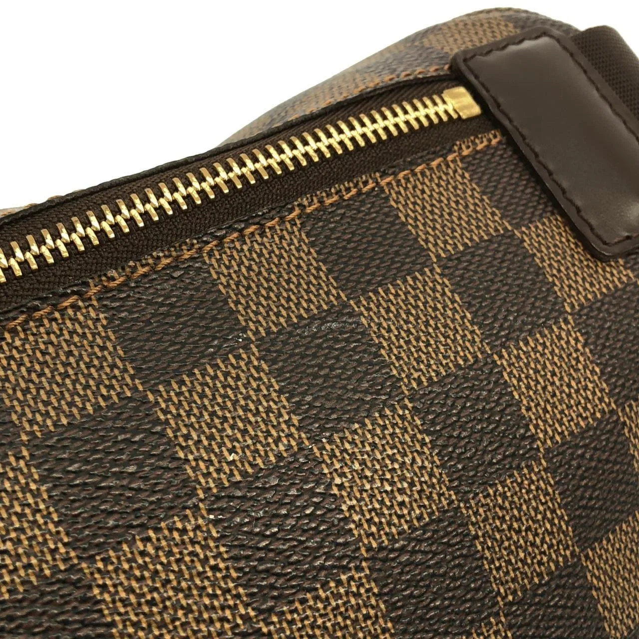 LOUIS VUITTON Bum Bag N51172 肩背包 Damier 黑色 Damier 中古品A - 縮圖 6