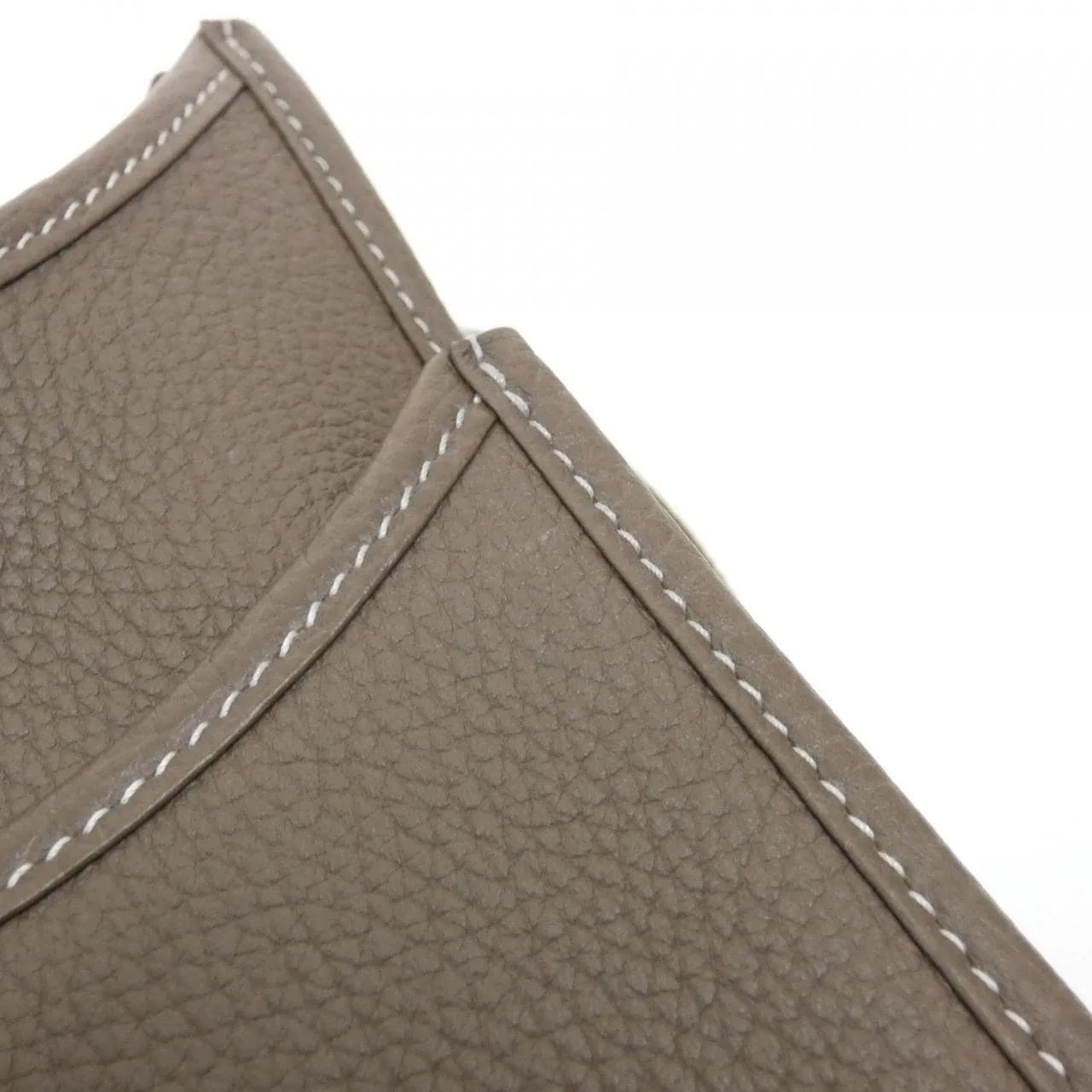 HERMES Evelyne 056277CK Shoulder Clemence Etoupe Clemence Leather Rank A - Thumbnail 5