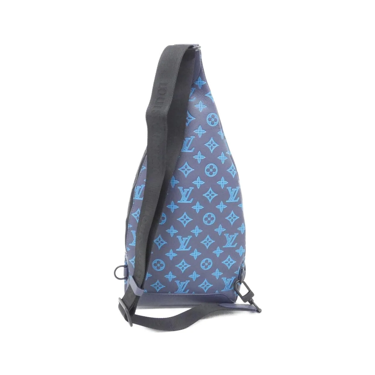 LOUIS VUITTON M46562 肩背包 Monogram 深藍色 Monogram 中古品A - 縮圖 2