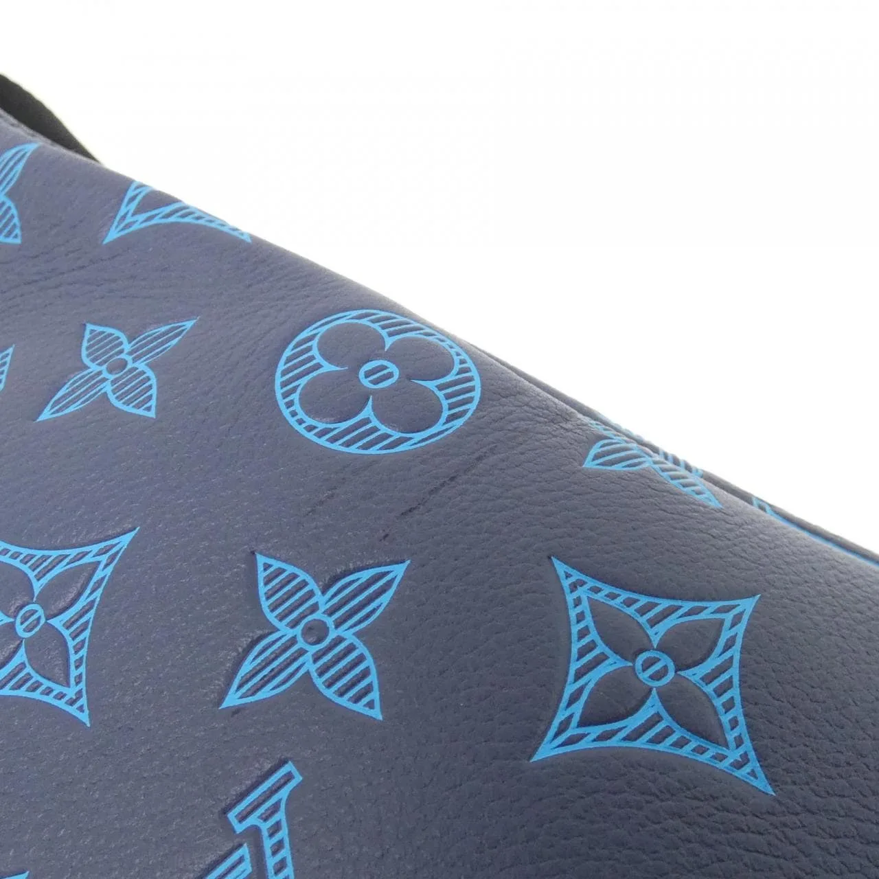 LOUIS VUITTON M46562 肩背包 Monogram 深藍色 Monogram 中古品A - 縮圖 5