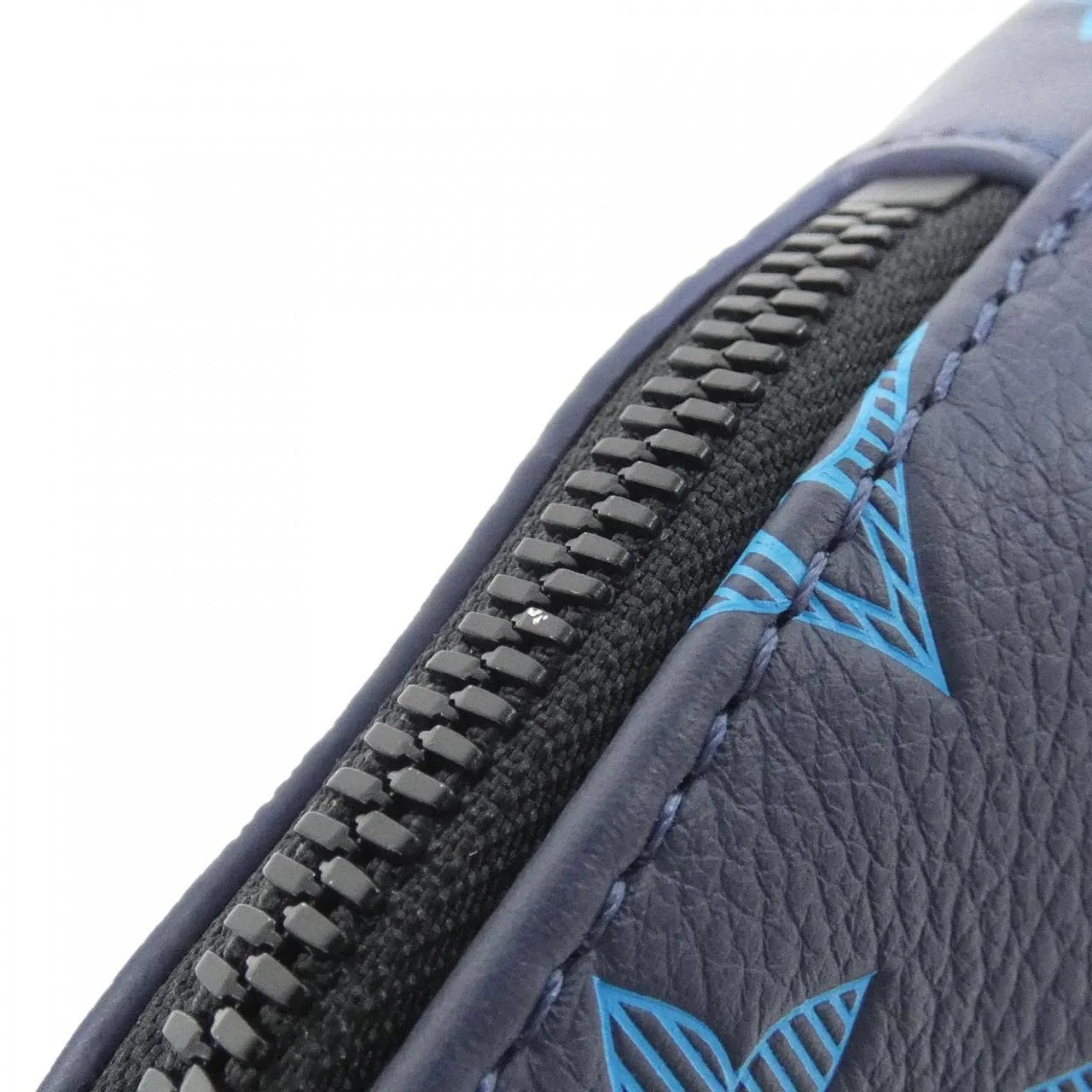 LOUIS VUITTON M46562 肩背包 Monogram 深藍色 Monogram 中古品A - 縮圖 7