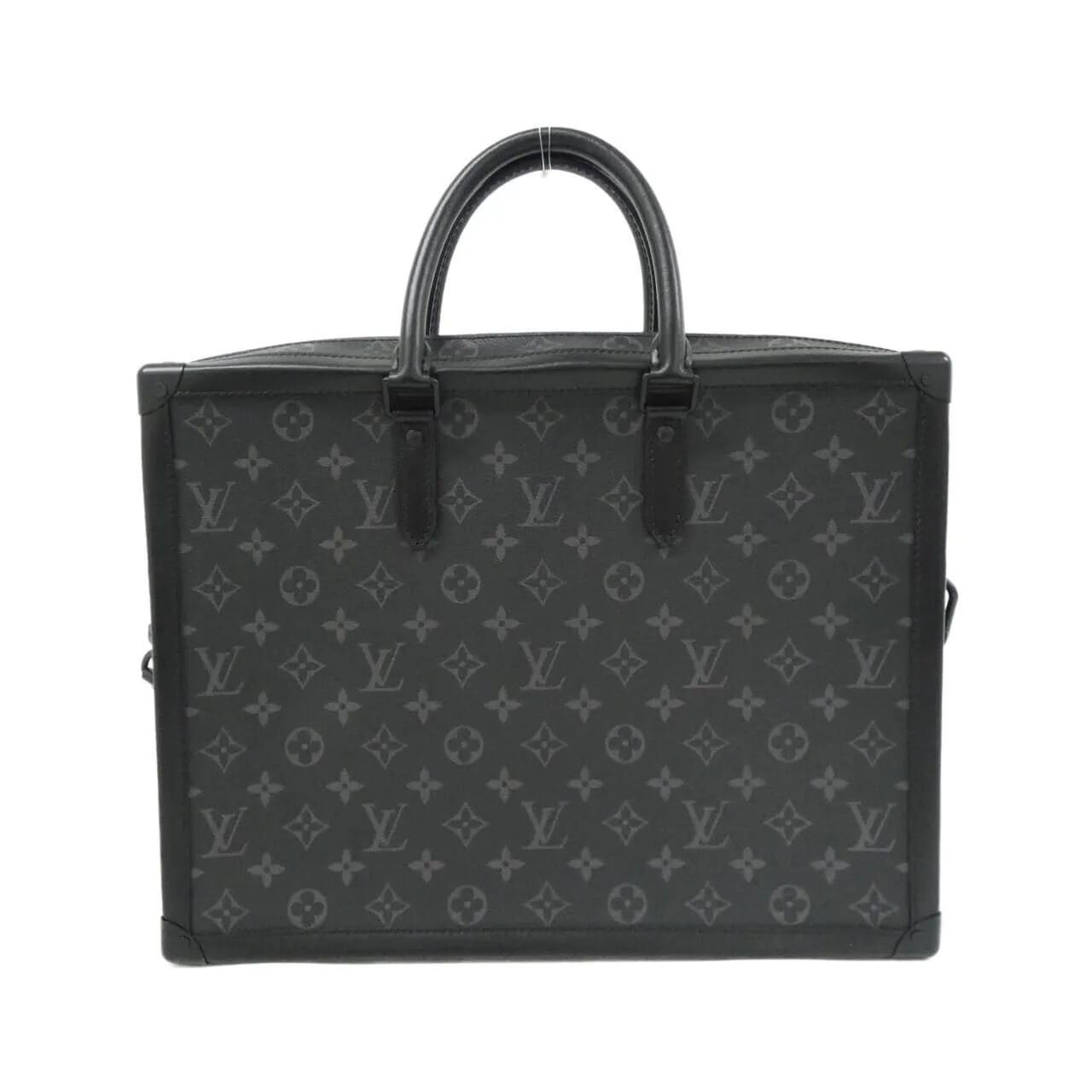 LOUIS VUITTON Soft Trunk M44952 手提包 Monogram 黑色 Monogram 中古品A - 縮圖 2