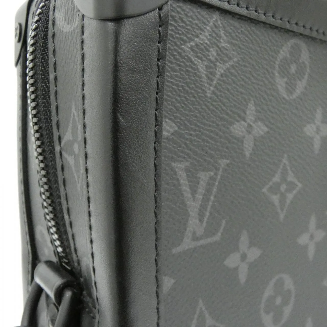 LOUIS VUITTON Soft Trunk M44952 手提包 Monogram 黑色 Monogram 中古品A - 縮圖 5
